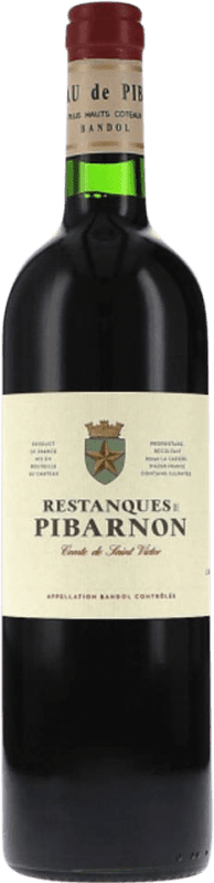 Kostenloser Versand | Rotwein Château de Pibarnon Restanques Rouge A.O.C. Côtes de Provence Provence Frankreich Monastrell, Mourvèdre, Cinsault 75 cl