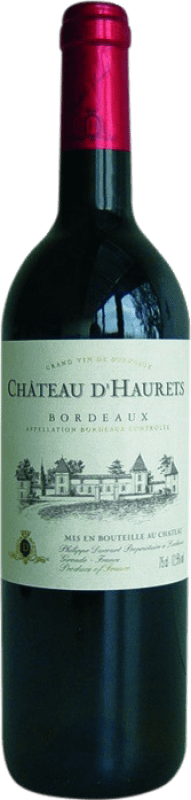 免费送货 | 红酒 Château d'Haurets A.O.C. Bordeaux 波尔多 法国 Merlot, Cabernet 75 cl