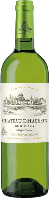 Kostenloser Versand | Weißwein Château d'Haurets A.O.C. Bordeaux Bordeaux Frankreich Muscadelle, Sauvignon 75 cl
