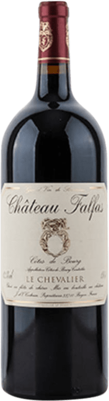 165,95 € Spedizione Gratuita | Vino Rosso Château Falfas Le Chevalier A.O.C. Côtes de Bourg Bottiglia Magnum 1,5 L