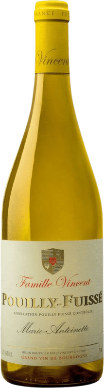 37,95 € Spedizione Gratuita | Vino bianco Château Fuissé JJ Vincent Marie Antoinette A.O.C. Bourgogne