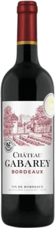 7,95 € | Vino bianco Château Gabarey A.O.C. Bordeaux bordò Francia Merlot, Cabernet Sauvignon, Cabernet Franc 75 cl