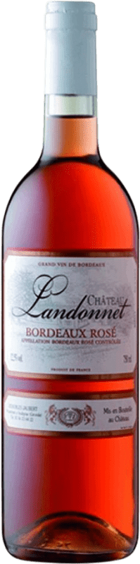 8,95 € | ロゼワイン Château Landonnet Rosé A.O.C. Bordeaux ボルドー フランス Merlot, Cabernet Sauvignon 75 cl