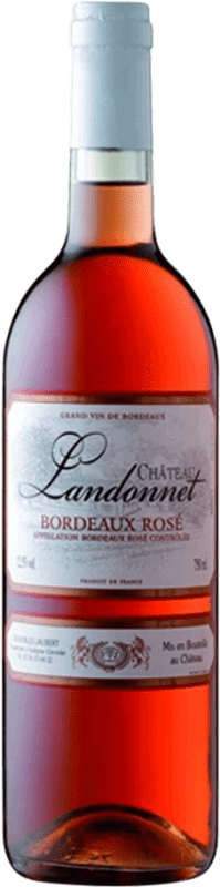 7,95 € Бесплатная доставка | Розовое вино Château Landonnet Rosé — Розе A.O.C. Bordeaux