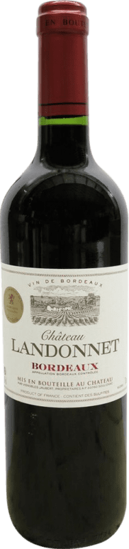 10,95 € | 赤ワイン Château Landonnet Rouge A.O.C. Bordeaux ボルドー フランス Merlot, Cabernet Sauvignon 75 cl