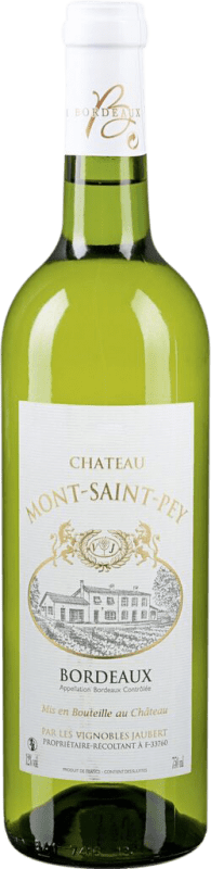 Free Shipping | Red Wine Château Mont Saint Pey A.O.C. Bordeaux Bordeaux France Merlot, Cabernet Sauvignon 75 cl