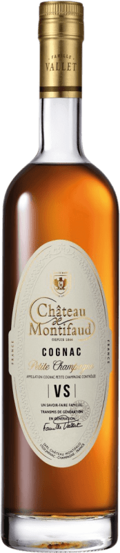 免费送货 | 科涅克白兰地 Château Montifaud Petite Champagne VS A.O.C. Cognac 法国 70 cl