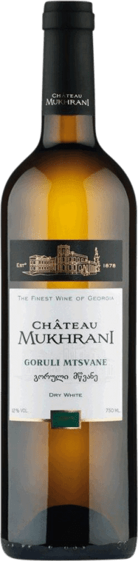 Spedizione Gratuita | Vino bianco Château Mukhrani Goruli Kartli Georgia Mtsvane 75 cl