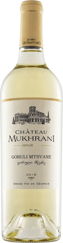 Envoi gratuit | Vin blanc Château Mukhrani Goruli Kartli Géorgie Mtsvane 75 cl