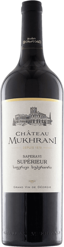 Free Shipping | Red wine Château Mukhrani Kartli Georgia Saperavi 75 cl