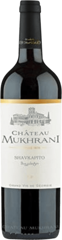 Envoi gratuit | Vin rouge Château Mukhrani Shavkapito Kartli Géorgie 75 cl