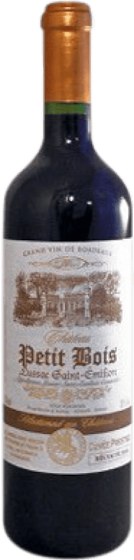 Spedizione Gratuita | Vino Rosso Château Petit Bois A.O.C. Lussac-Saint-Émilion bordò Francia Merlot, Cabernet Franc 75 cl