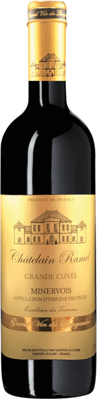 Kostenloser Versand | Rotwein Château Ramel de Villeneuve Grande Cuvée A.O.C. Minervois Frankreich Cariñena — Carignan, Nebbiolo, Mourvèdre 75 cl
