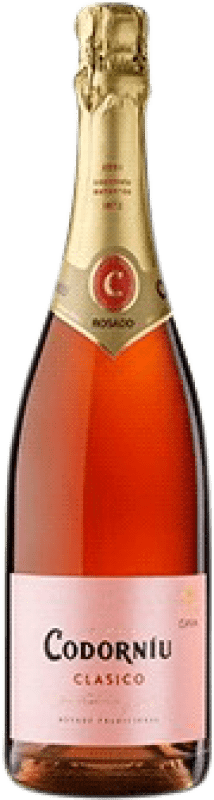 7,95 € Envio grátis | Espumante Rosé Codorníu Brut — Bruto Clássico D.O. Cava