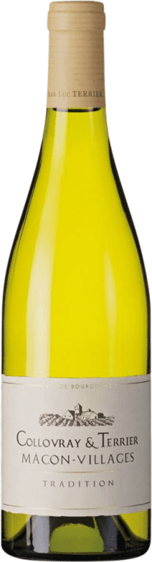 Envoi gratuit | Vin blanc Collovray & Terrier Cuvée Tradition Blanc A.O.C. Mâcon Bourgogne France Chardonnay 75 cl