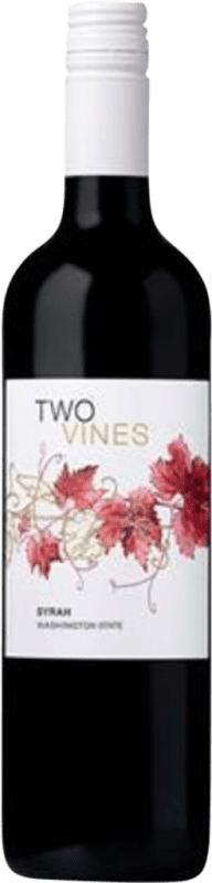 Free Shipping | Red wine Columbia Crest Two Vines Washington United States Syrah 75 cl