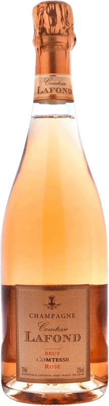 送料無料 | ロゼスパークリングワイン Comtesse Lafond Rosé Brut A.O.C. Champagne シャンパン フランス Pinot Black, Chardonnay, Pinot Meunier 75 cl