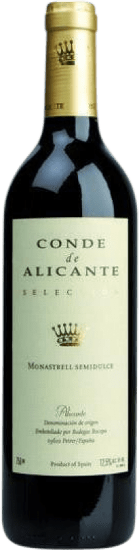 7,95 € | Vin Rouge Conde de Alicante Semiseco — Demi-Sec D.O. Alicante Communauté valencienne Espagne Monastrell 75 cl