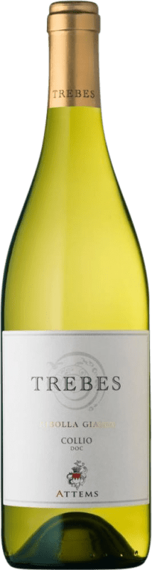 免费送货 | 白酒 Conti Attems Trebes D.O.C. Collio Goriziano-Collio 意大利 Ribolla Gialla 75 cl