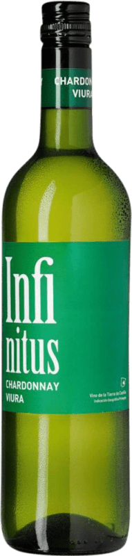 Spedizione Gratuita | Vino bianco Martínez Bujanda Infinitus Chardonnay Viura D.O. La Mancha Castilla-La Mancha Spagna Nebbiolo, Chardonnay 75 cl