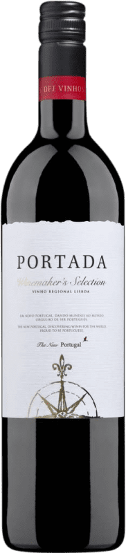 免费送货 | 红酒 D.F.J. José Neiva Correia Portada Tinto I.G. Vinho Regional de Lisboa Lisboa 葡萄牙 Syrah, Cabernet Sauvignon, Touriga Nacional, Tinta Roriz, Castelão, Alicante Bouschet 75 cl