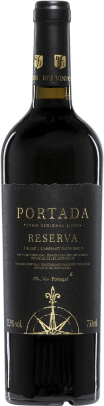 Free Shipping | Red wine D.F.J. José Neiva Correia Portada Syrah Cabernet Sauvignon Reserve I.G. Vinho Regional de Lisboa Lisboa Portugal Syrah, Cabernet Sauvignon 75 cl