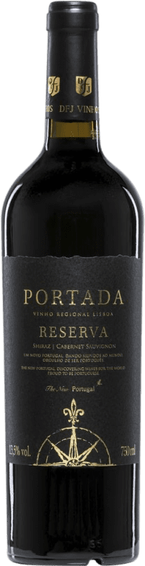 8,95 € Free Shipping | Red wine D.F.J. José Neiva Correia Portada Syrah Cabernet Sauvignon Reserve I.G. Vinho Regional de Lisboa