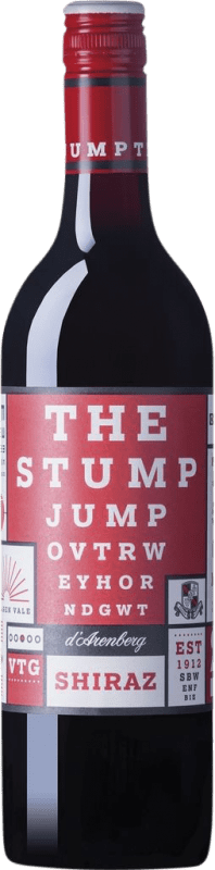 8,95 € Бесплатная доставка | Красное вино D'Arenberg The Stump Jump Shiraz I.G. McLaren Vale