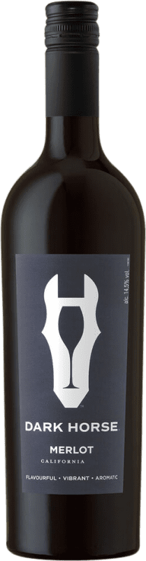 9,95 € | Красное вино Dark Horse I.G. Mendoza Мендоса Аргентина Merlot 75 cl