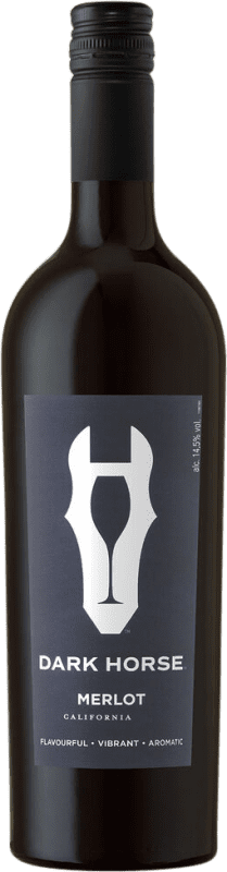 10,95 € | Красное вино Dark Horse I.G. Mendoza Мендоса Аргентина Merlot — Мерло 75 cl