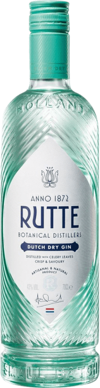 34,95 € | Licores De Kuyper Rutte Dutch Gin Dry — Seco Países Baixos 70 cl