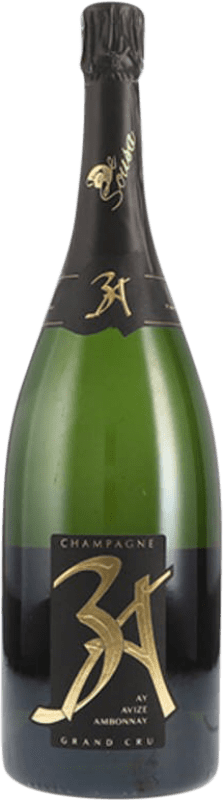 178,95 € Бесплатная доставка | Белое игристое De Sousa Avize Aÿ Ambonnay Cuvée 3A Grand Cru A.O.C. Champagne бутылка Магнум 1,5 L