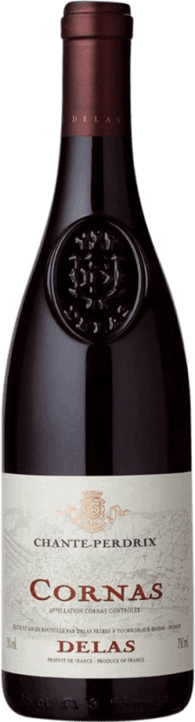 Free Shipping | Red wine Delas Frères Chante Perdrix A.O.C. Cornas Rhône France Syrah 75 cl
