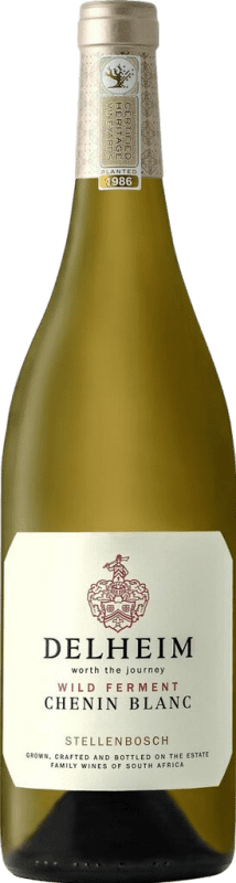 Envío gratis | Vino Blanco Delheim Wild Ferment I.G. Stellenbosch Stellenbosch Sudáfrica Chenin 75 cl