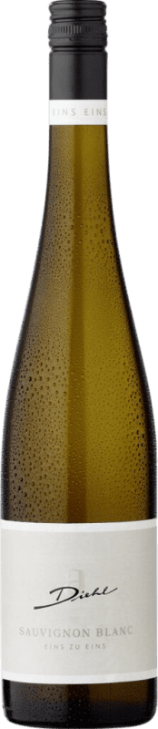 11,95 € Envío gratis | Vino blanco Diehl Eins zu Eins Seco Q.b.A. Pfälz