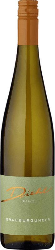 Envio grátis | Vinho branco Diehl Seco Q.b.A. Pfälz Pfälz Alemanha Pinot Cinza 75 cl