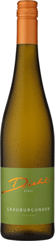 12,95 € Envío gratis | Vino blanco Diehl Seco Q.b.A. Pfälz