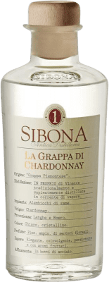 Бесплатная доставка | Граппа Sibona Италия Chardonnay бутылка Medium 50 cl