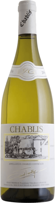 Бесплатная доставка | Белое вино Gérard Tremblay A.O.C. Chablis Бургундия Франция Chardonnay 75 cl