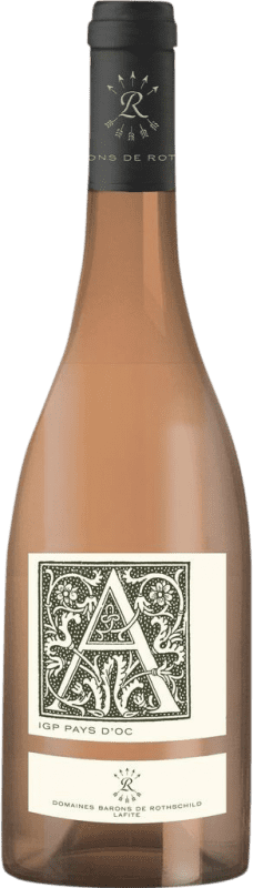 Kostenloser Versand | Rosé-Wein Barons de Rothschild Rose Aude I.G.P. Vin de Pays d'Oc Frankreich Syrah, Grenache, Cabernet Sauvignon, Cinsault 75 cl