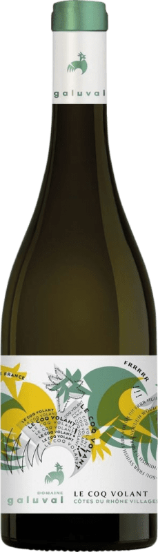 11,95 € | Vinho Branco Domaine de Galuval Le Coq Volant A.O.C. Côtes du Rhône Rhône França 75 cl