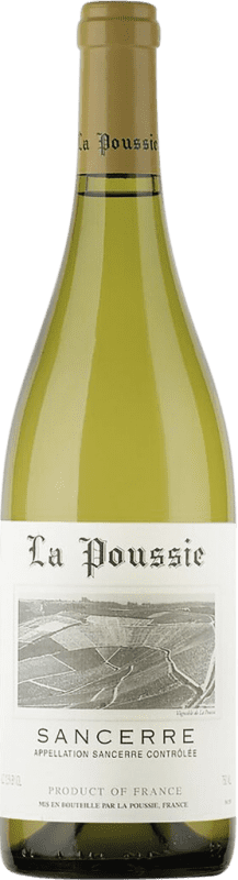 Бесплатная доставка | Белое вино Domaine de la Poussie Blanc A.O.C. Sancerre Луара Франция Sauvignon White 75 cl