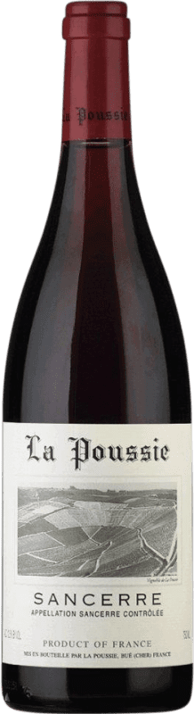 19,95 € Envoi gratuit | Vin Rouge Domaine de la Poussie A.O.C. Sancerre Demi-Bouteille 37 cl
