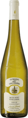 Domaine de la Vinconniere Melon de Bourgogne Muscadet-Sèvre et Maine Sur Lies — На осадке 75 cl
