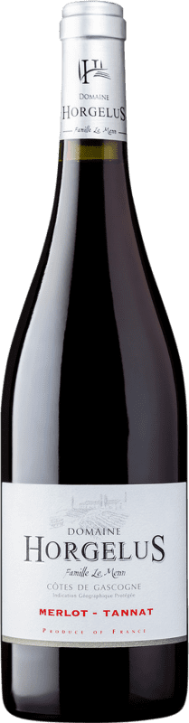 8,95 € | 红酒 Domaine Horgelus Merlot Tannat Rouge I.G.P. Vin de Pays Côtes de Gascogne 法国 Merlot, Nebbiolo 75 cl