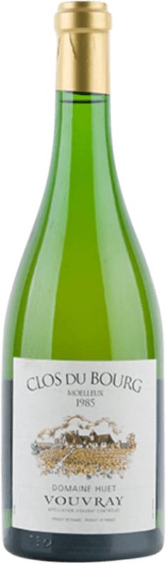 Бесплатная доставка | Белое вино Domaine Huet Le Clos du Bourg Moelleux Полусладкое A.O.C. Crémant de Loire Луара Франция Chenin White 75 cl