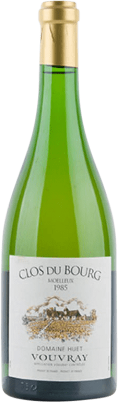 Kostenloser Versand | Weißwein Huet Clos du Bourg Moelleux A.O.C. Crémant de Loire Loire Frankreich Chenin Weiß 75 cl