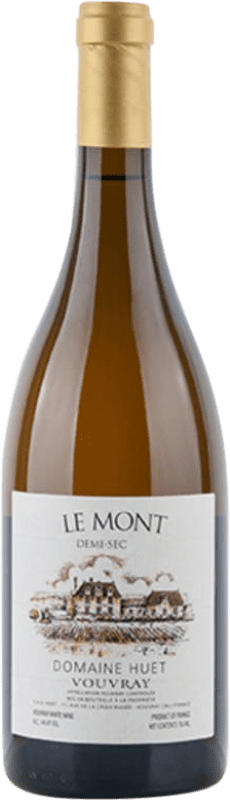 51,95 € | Белое вино Domaine Huet Le Mont Полусухое Полусладкое A.O.C. Vouvray Луара Франция Chenin White 75 cl