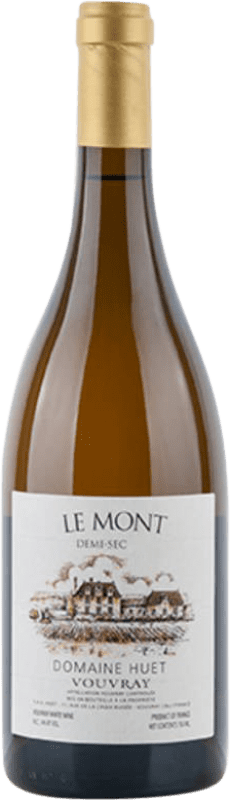 66,95 € Spedizione Gratuita | Vino Bianco Domaine Huet Le Mont Semiseco — Semisecco A.O.C. Vouvray