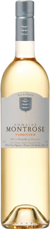 Бесплатная доставка | Белое вино Montrose I.G.P. Côtes de Thongue Франция Viognier 75 cl Без алкоголя